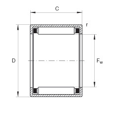 Bantalan HK0205-TV INA