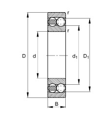 Bantalan 1313-TVH FAG