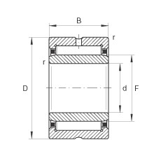 Bantalan NA4830 INA