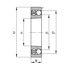 Bantalan 1318-K-M-C3 FAG