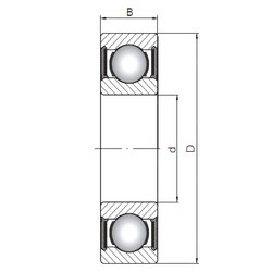 Bantalan 63215-2RS CX