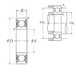 Bantalan 6318ZZ NSK