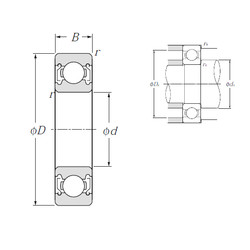 Bantalan 6224ZZ NTN