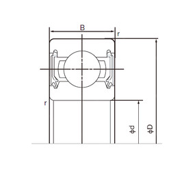 Bantalan 6312-2NSE NACHI