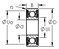 Bantalan SR6ZZ AST