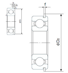 Bantalan 6011NR NACHI