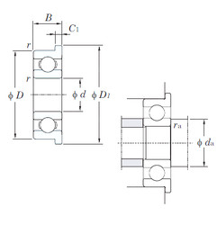 Bantalan F606 KOYO