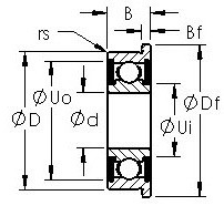 Bantalan SFR1810-TT AST