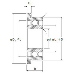 Bantalan RIF-21/2 NMB