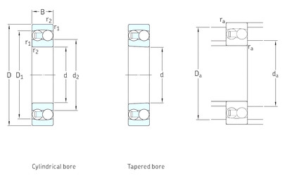 Bantalan 1309EKTN9 SKF