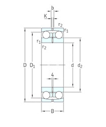 Bantalan 13948 SKF