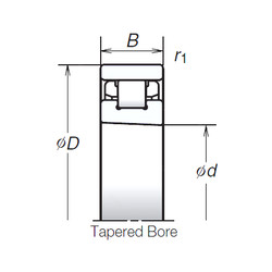 Bantalan N1010RSTPKR NSK