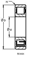 Bantalan N424 M AST