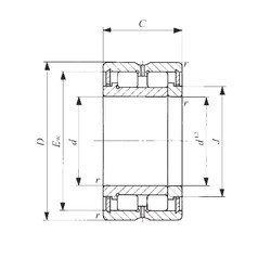 Bantalan NAG 4909 IKO