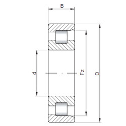 Bantalan NF3880 CX