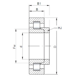 Bantalan NH1034 CX