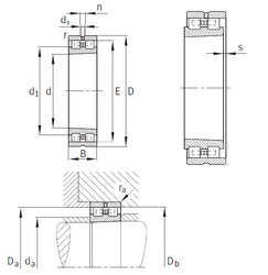 Bantalan NN3015-AS-K-M-SP INA