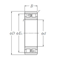 Bantalan NN3007 NTN