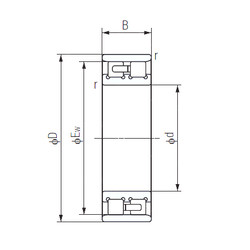 Bantalan NN3024 NACHI