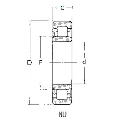 Bantalan NU307 FBJ