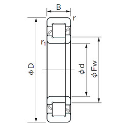 Bantalan NUP 328 NACHI