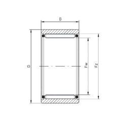 Bantalan RNAO16x24x13 CX