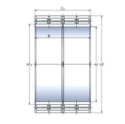 Bantalan STF500RV7214g NSK