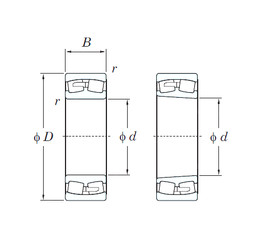 Bantalan 24044R KOYO