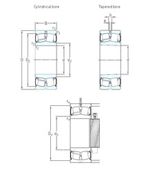 Bantalan BS2-2213-2CS/VT143 SKF