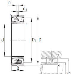 Bantalan 24148-B FAG