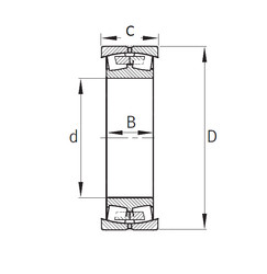 Bantalan F-809280 PRL FAG