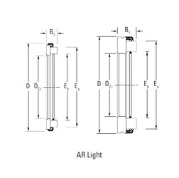 Bantalan AR 18 90 155 Timken