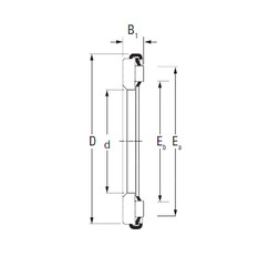 Bantalan AX 11 130 170 Timken