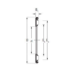 Bantalan AX 45 65 Timken