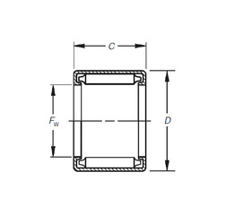 Bantalan BH-1616 Timken