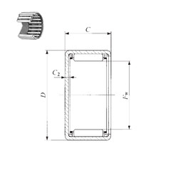 Bantalan BAM 328 IKO