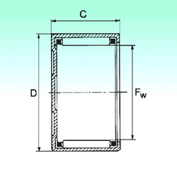 Bantalan BK 1812 NBS