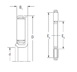 Bantalan FNTF-1026 Timken