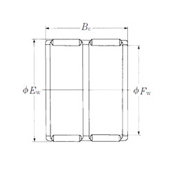 Bantalan FWF-586440W NSK