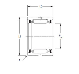 Bantalan HJ-243320,2RS KOYO