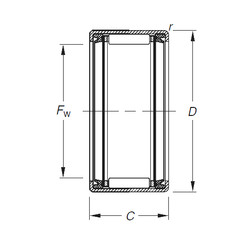 Bantalan HK2020.2RS Timken