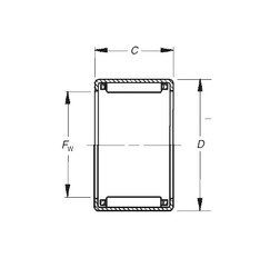 Bantalan J-2610 Timken