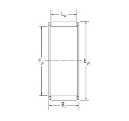 Bantalan K30X37X16BE KOYO