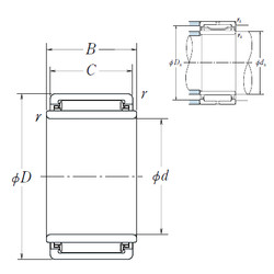 Bantalan LM91612-1 NSK