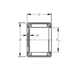 Bantalan M-961 Timken