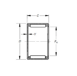 Bantalan MJ-681 Timken