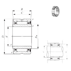 Bantalan NA 4909U IKO