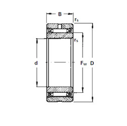 Bantalan NA2075 Timken