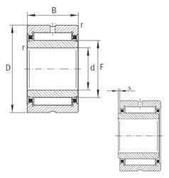 Bantalan NKI60/35-XL INA