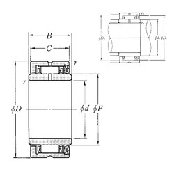 Bantalan NA4902L NTN